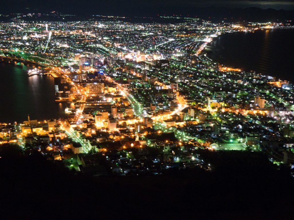 函館の「裏」夜景が見れる場所の紹介